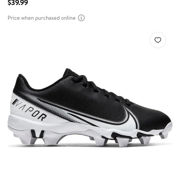 Youth Nike football cleats size 1. - Picture 6 of 9